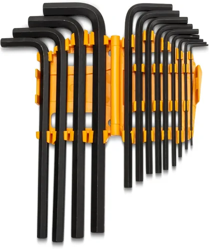 Miniatura 2 de GEARWRENCH Juego de llaves hexagonales métricas de brazo corto de 10 piezas - 83501