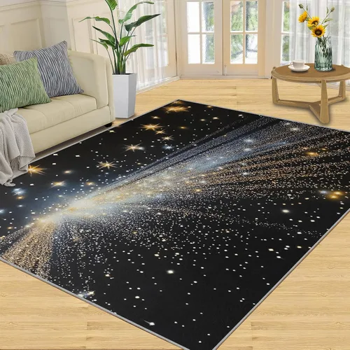 Miniatura 24 de Autumn Forest Rugs for Bedroom, Lake Forest Area Rug, Landscape Photo Rugs for Living Room, Indoor Non-Slip Rug, Machine Washable Carpet for Front