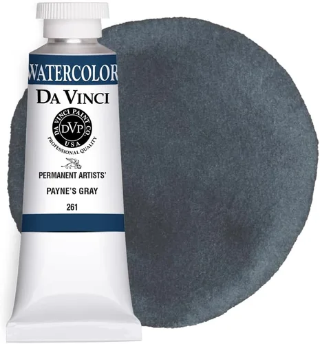 Miniatura 56 de DA VINCI PAINTS Pintura de acuarela para artista profesional, Gamboge (tono), 0.5 fl oz