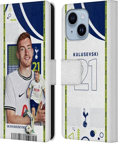 Miniatura 18 de Head Case Designs Officially Licensed Tottenham Hotspur F.C. Cristian Romero 2022/23 First Team Leather Wallet Case Compatible with Apple iPhone 11
