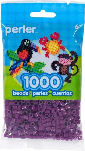Miniatura 6 de Perler 80-15262 Cuentas de fusible a granel para actividades de manualidades, 1000 unidades, marrón cacao, pequeño