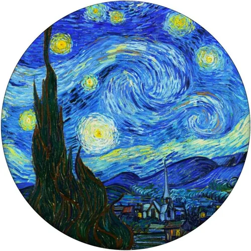 Miniatura 3 de Vincent Van Gogh Starry Night Art Painters PopSockets PopGrip intercambiable