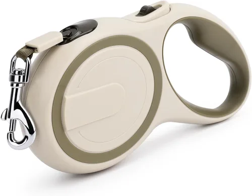 Miniatura 8 de Segarty Correa retráctil rosa para perro, correa de perro resistente de 16 pies para perros medianos y pequeños de hasta 44 libras, mango