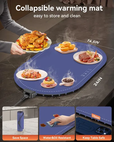 Miniatura 4 de Alfombrilla de calentamiento para alimentos