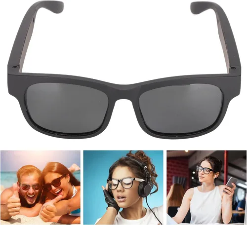 Miniatura 7 de Estéreo Cancelación de Ruido Gafas de sol inteligentes con auriculares para Ciclismo Correr Conducción Pesca