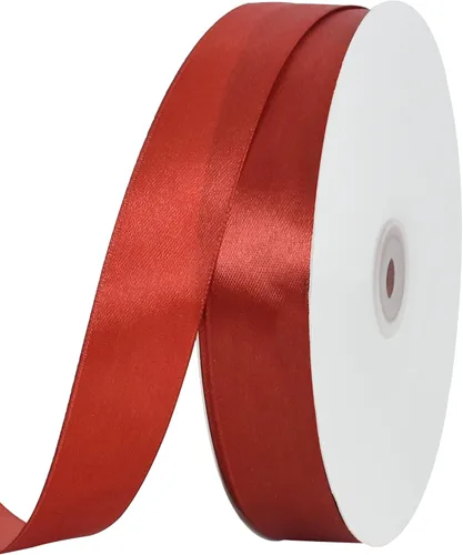 Miniatura 35 de TONIFUL 1-1/2 Pulgadas (40mm) x 100 Yardas de Cinta de Satén Verde Oscuro Ancha de Tela Sólida para Envolver Regalos, Cinta para Silla, Cinta