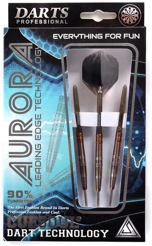 Miniatura 6 de CUESOUL Aurora 90% Profesional 0.74 oz/0.81 oz/0.88 oz Punta de Acero Tungsteno Dardo-Revestimiento de Nitruro de Titanio