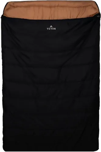 Miniatura 13 de Teton Mammoth - Saco de dormir doble tamaño Queen - Una bolsa cálida que toda la familia puede disfrutar, ideal para camping, caza y campamento Verde