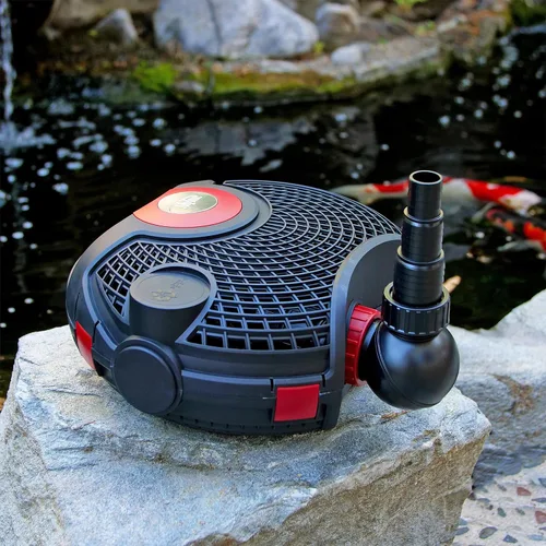 Miniatura 6 de Alpine Corporation - Eco-Sphere 1400 GPH Bomba de ahorro de energía con cable de 33 pies para estanques, fuentes, cascadas y sistemas de filtración