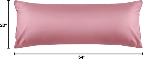 Miniatura 176 de Warmstar Juego de 2 fundas de almohada de algodón de tamaño estándar, fundas de almohada de 600 hilos de 20 x 26 pulgadas, fundas de almohada