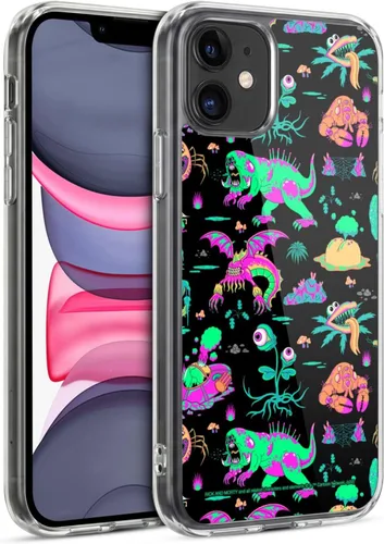 Miniatura 127 de Head Case Designs Funda de gel con licencia oficial de Rick and Morty Aliens Season 3 [protección de grado militar] compatible con Apple iPhone 12