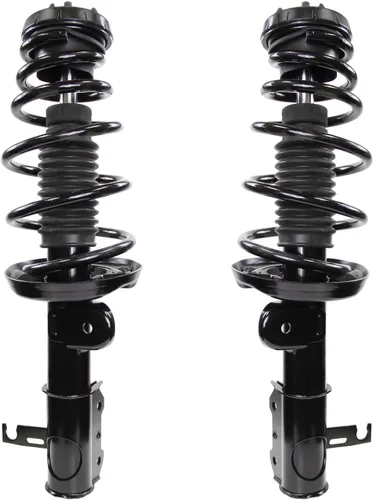 Miniatura 43 de Detroit Axle - Puntales 4WD para Ford Expedition Lincoln Navigator 1997-2002, 4 puntales completos con muelle helicoidal delantero trasero 1998 1999