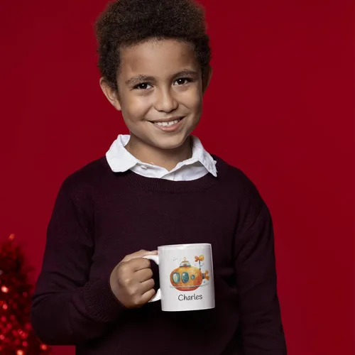 Miniatura 5 de Tazas de café personalizadas para niños, Taza personalizada para niños con nombre, Taza de café y té de chocolate caliente, Tazas de café, Taza