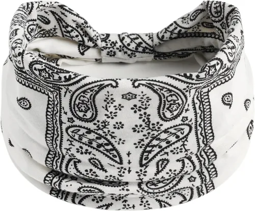 Miniatura 39 de K-Elewon Paquete de 3 diademas elásticas anchas para mujer, bandas para el cabello para yoga, deportes