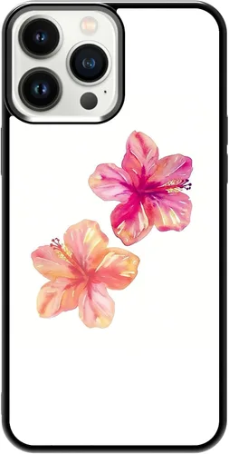 Miniatura 399 de Funda de teléfono de playa de verano a prueba de golpes y protectora con hibisco, bonitas fundas de teléfono para iPhone XR jamaica (Hibiscus Flower)