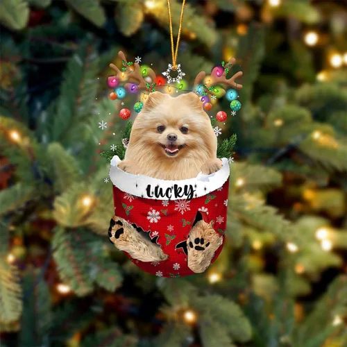 Miniatura 43 de Adorno de Navidad personalizado para perro Airedale Terrier en bolsillo de nieve, adorno para árbol de Navidad, idea de regalo para amantes