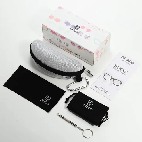 Miniatura 7 de DUCO DK261 - Gafas de sol deportivas de béisbol para jóvenes, con marco TR90 irrompibles, ligeras, para niños y niñas
