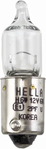 Miniatura 2 de Bombilla Hella H6W H6W 12V 6W Bax9S T2.75