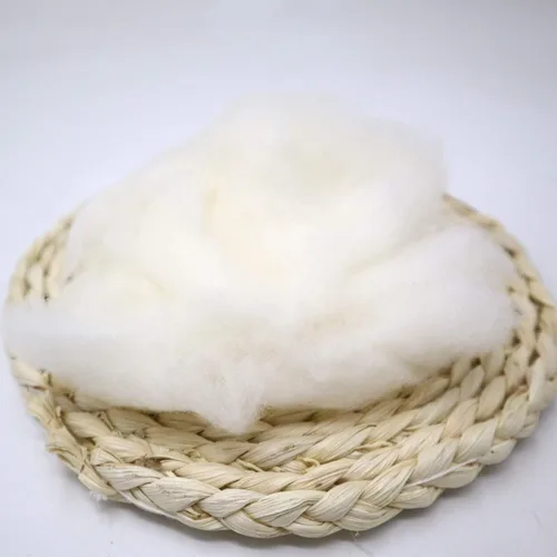 Miniatura 5 de Ivie Fibra de bateo de algodón orgánico de lujo blanco natural para relleno (algodón peinado 2 libras)