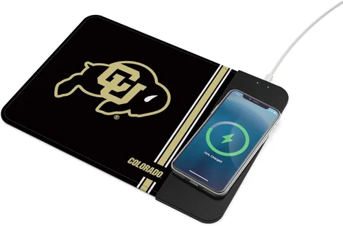 Miniatura 53 de SOAR NCAA Almohadilla de ratón unisex con carga inalámbrica para teléfono celular