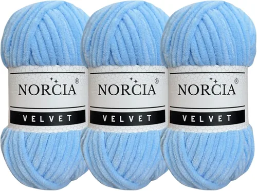 Miniatura 70 de Hilo de terciopelo suave para ganchillo súper voluminoso para manta de bebé de 3.53 oz (74.3 yardas) para tejer hilo amigurumi para tejer ganchillo