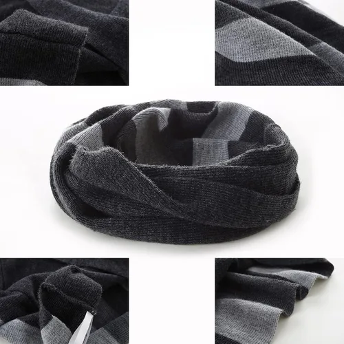 Miniatura 3 de AHAHA Gorro de invierno para niños con orejeras con forro polar mejorado para esquiar