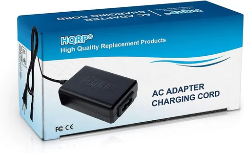 Miniatura 5 de HQRP – Adaptador AC/cargador de repuesto para JVC gr-da30u/videocámara GR-DA30US con EE. UU. Cord & Euro plug adapter
