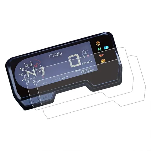 Miniatura 6 de BAIONE Worldmotop - Protector de pantalla de repuesto para salpicadero de motocicleta para Honda CB500X CBR650R CB500F CBR500R CB650R CB650R 2019