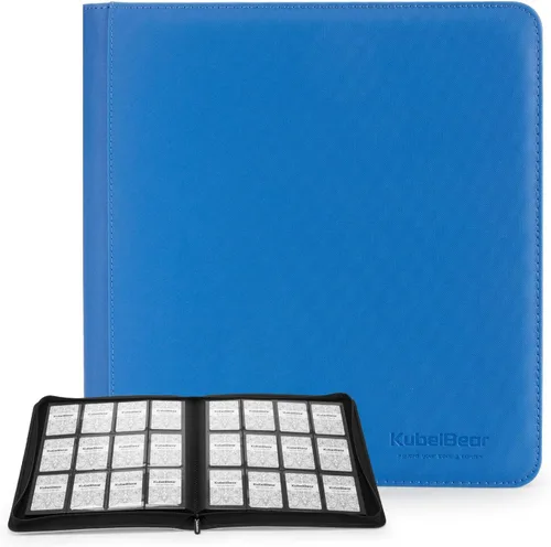 Miniatura 45 de Carpeta de tarjetas – Capacidad 720, tarjetero con cremallera para MTG, tarjetas deportivas y coleccionables – Almacenamiento sin ácidos, duradero