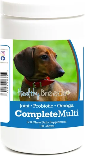Miniatura 54 de Healthy Breeds Boxer todo en uno multivitamínico suave masticable 120