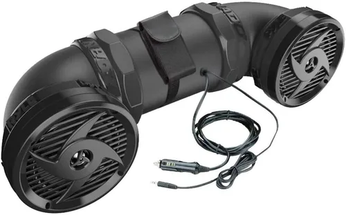 Miniatura 8 de Pyle Sistema de audio marino impermeable de 800 W con transmisión Bluetooth, luces LED y amplificador integrado, altavoces marinos Bluetooth de alta