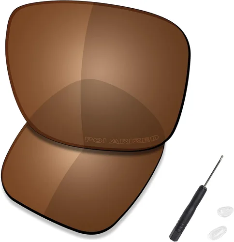 Miniatura 25 de SAUCER Premium Replacement Lenses & H20 Screwdriver & Nose Pieces for Oakley Holbrook Metal OO4123 UV400 Protection