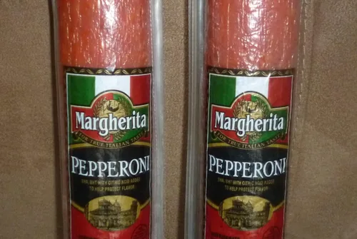 Miniatura 2 de Margherita Marca MUY MEJOR Pepperoni HUGE 17" palitos 2 1/2 libras, (2 palos)