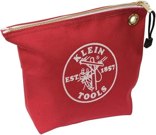 Miniatura 7 de Klein Tools - Bolsa de lona con cremallera, organizador de almacenamiento para bolsa de herramientas