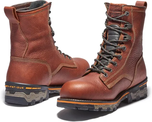 Miniatura 3 de Timberland PRO Botas de trabajo y caza impermeables Boondock de 8 pulgadas para hombre
