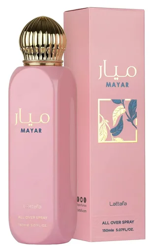 Miniatura 2 de Lattafa Mayar – Fragancia duradera en aerosol para todo el cuerpo con notas frutales, florales y ambarinas para mujeres, 5.07 onzas / 150 ml