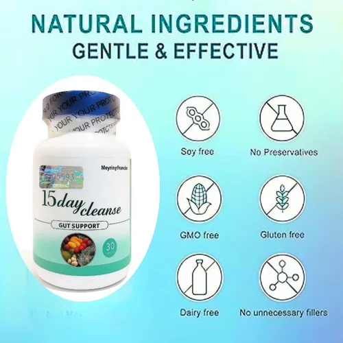 Miniatura 2 de Limpieza de 15 días, apoyo intestinal y colon, desintoxicación avanzada de limpieza intestinal para mujeres y hombres con Senna, cáscara sagrada