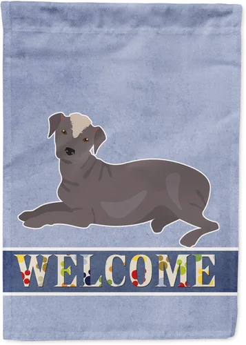 Miniatura 126 de Caroline's Treasures CK3647CHF - Bandera de bienvenida con diseño de bulldog francés, manga grande, para porche, para colgar en la pared, poliéster