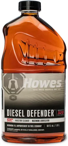 Miniatura 2 de Howes Diesel Defender 64-Onzas Limpiador de Inyectores y Lubricante de Combustible Diesel Paquete de Caja (Seis Botellas de 64 Onzas)