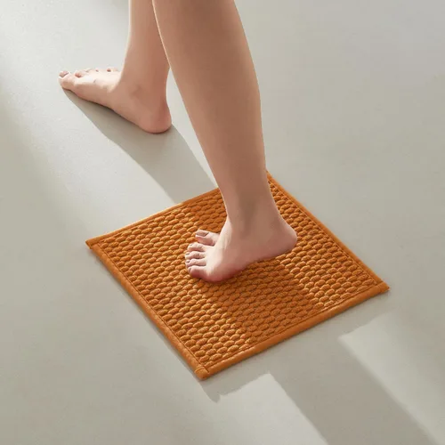 Miniatura 43 de TYUU Alfombras de Baño Antideslizantes Lavables, Tapete de Baño Súper Absorbente Delgado de Pila Baja para Secar Rápido, Alfombra de Baño Pequeña