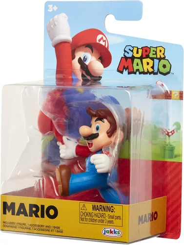 Miniatura 9 de Super Mario Figura de acción de 2.5 pulgadas, sombrero de inclinación de Mario juguete coleccionable