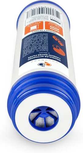 Miniatura 7 de Aquaboon Cartucho de filtro de agua de carbón activado granular de 5 micrones, 10 x 2.5, repuesto de filtro de agua GAC, compatible con AP117
