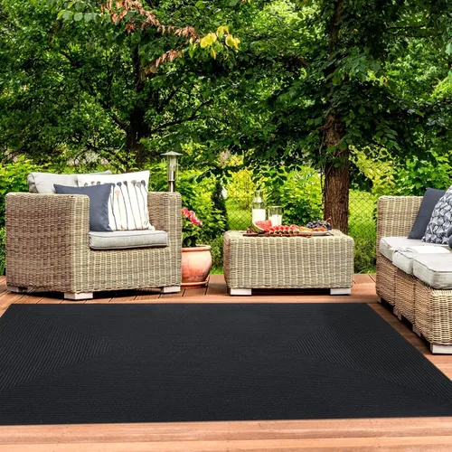 Miniatura 7 de Superior Alfombra de área grande para interiores y exteriores, reversible, trenzada, decoración del piso del hogar para sala de estar, cocina