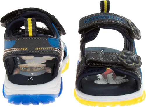 Miniatura 4 de Nickelodeon Zapatos iluminados de la Patrulla Canina para niños, sandalias de verano, zapatos de agua para niños, correa ajustable de Chase Marshall