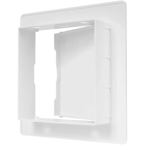Miniatura 5 de Panel de acceso de plástico blanco de 4 x 4 pulgadas. Panel de puerta de eje de servicio. Plomería, electricidad, calefacción, panel de acceso