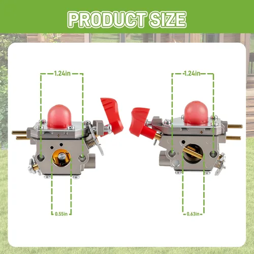 Miniatura 6 de BVM200FE 545081857 Carburador para Zama C1U-W43 C1U-W43A para Poulan VS-2 GBV345 Craftsman 358794765 358794774 358794773 358794700 358794700 87947
