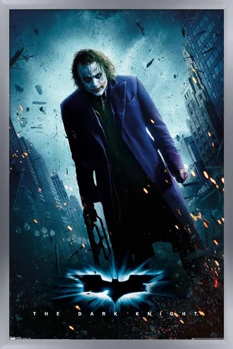 Miniatura 13 de Trends International DC Comics Movie - The Dark Knight - The Joker - Póster de pared de una hoja, 14.725 x 22.375 pulgadas, versión premium sin marco