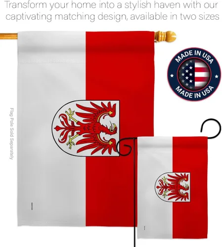 Miniatura 4 de Americana Home & Garden Brandenburg House Flag Regional Germany States Central Europe Territory Old History Country Particular Area Decoration