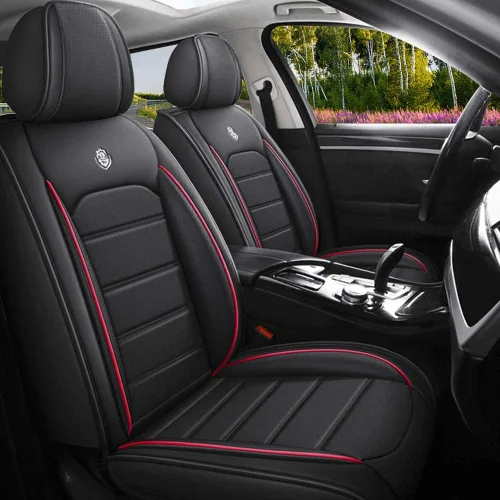 Miniatura 8 de Funda de asiento de cuero para Mercedes-Benz EQE 350 2022-2023, fundas de asiento suaves impermeables, accesorios interiores, fundas de asiento