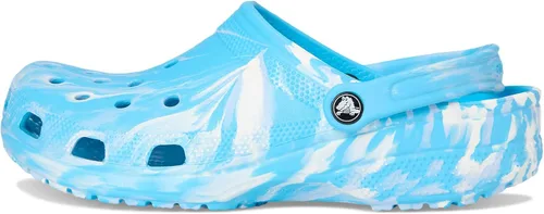 Miniatura 5 de Crocs Unisex-Adult Classic Marbled Tie-dye Clog Vidrio tintado/Multi